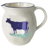 Dorset Delft Small Cow Jug by Hinchcliffe and Barber